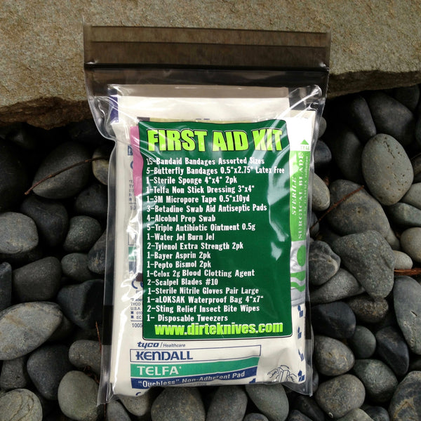 Dirte Knives - First Aid Kit - Dirte FAK - Back
