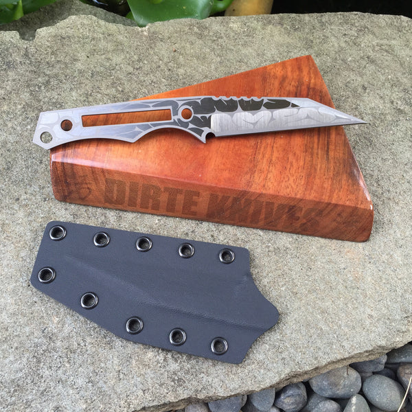 Dirte Knives - Custom Knife - Undead SDK w/ Flat Swedge - Back