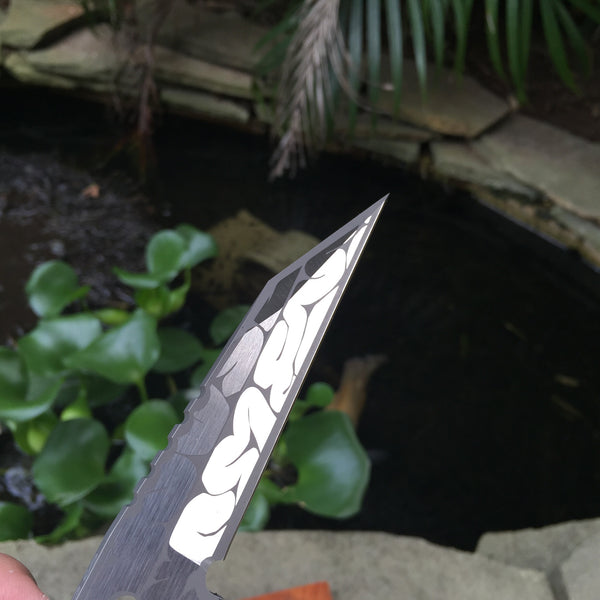 Dirte Knives - Custom Knife - Undead SDK w/ Flat Swedge - Profile
