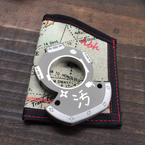 Dirte Ti Diver with HBH Map Pocket Caddy