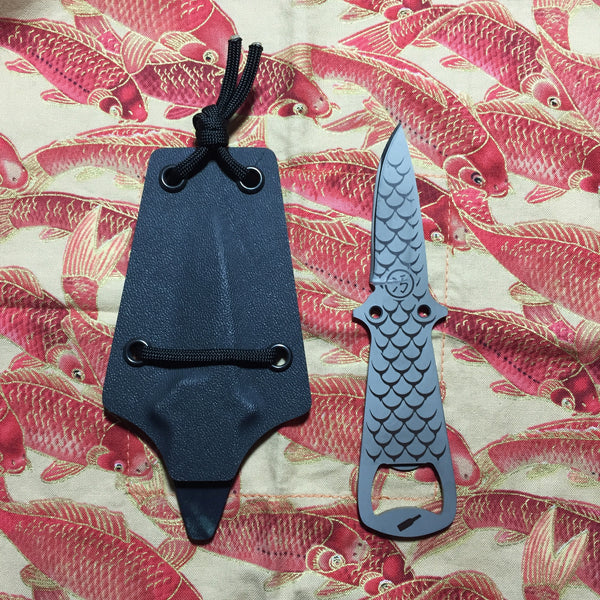 Dirte Knives - Titanium Knife - Dirte B8 - Front