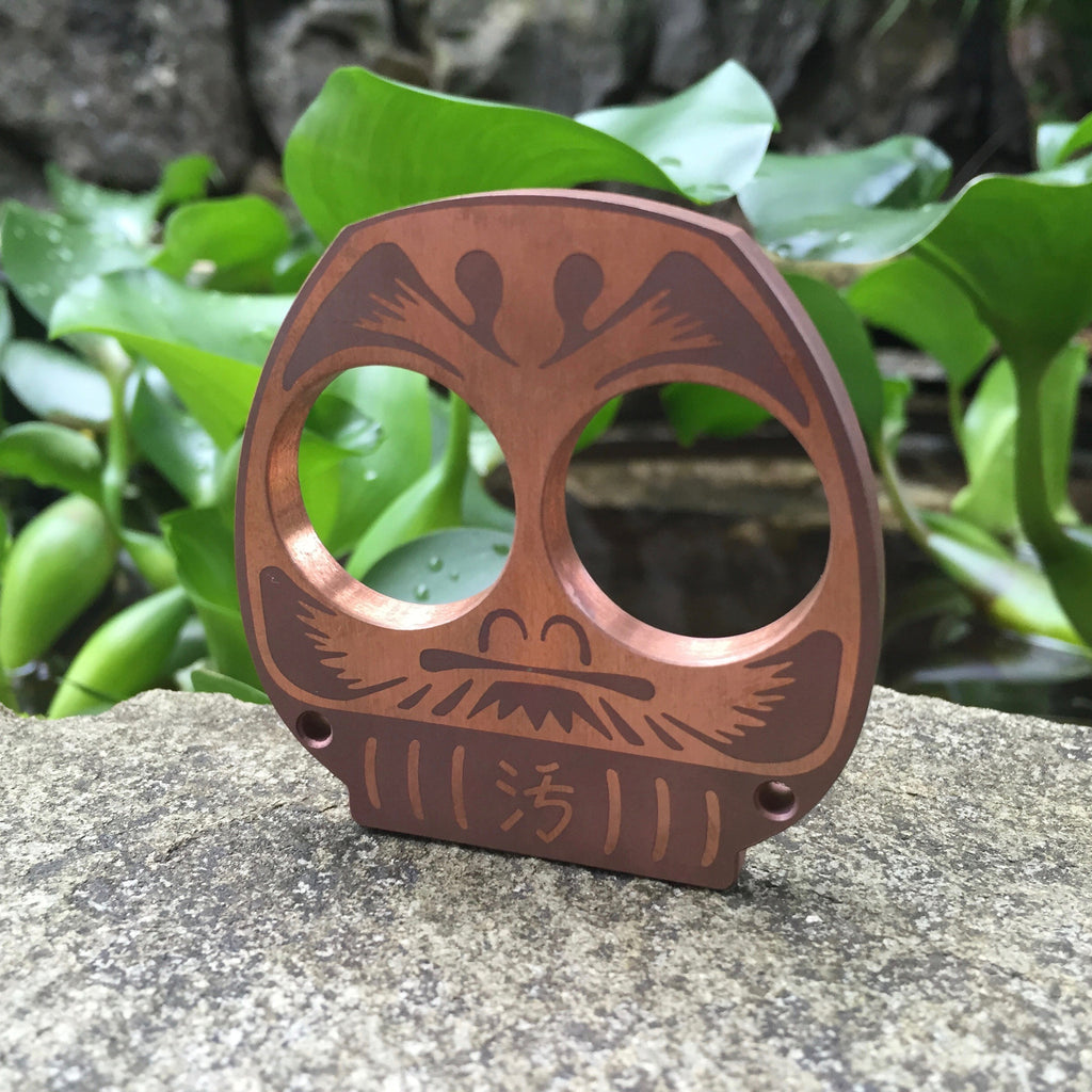 Dirte Knives - Paperweight - Copper Daruma