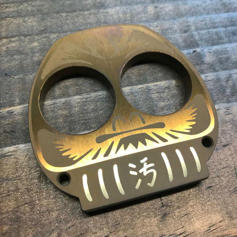 DirteKnives - Titanium Daruma - Scarface Bronze