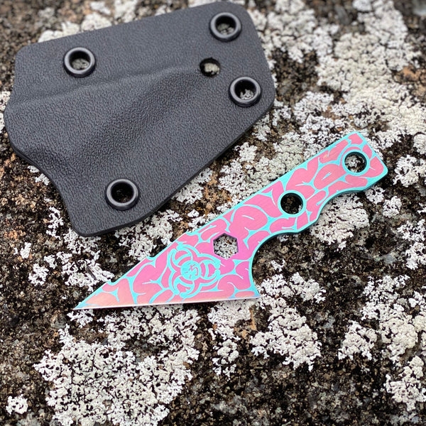 Dirte Knives - Titanium Arrowhead